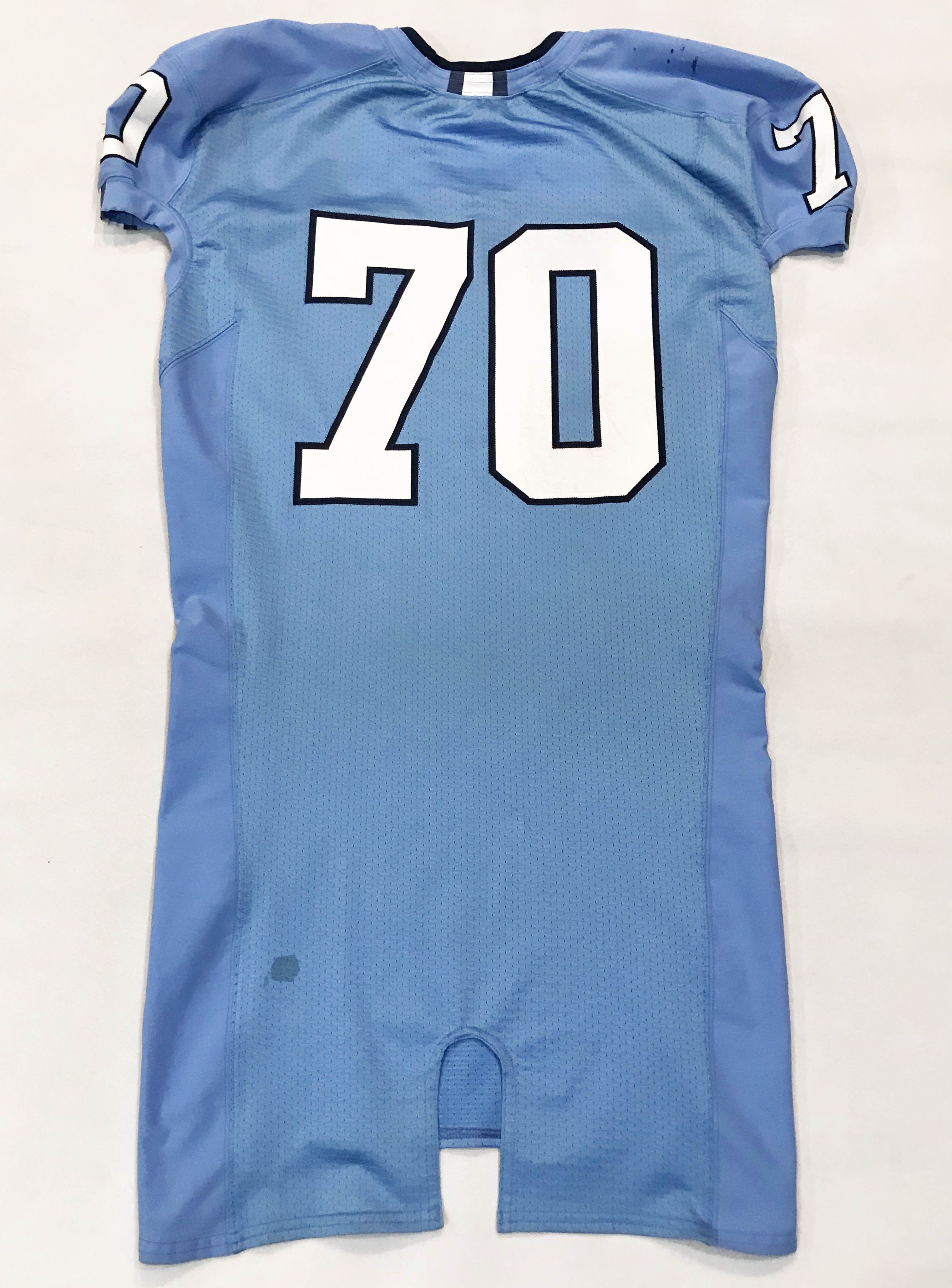 Nike Nike UNC North Carolina Tar Heels #70 Football Game Jersey Size US M / EU 48-50 / 2 - 3 Thumbnail