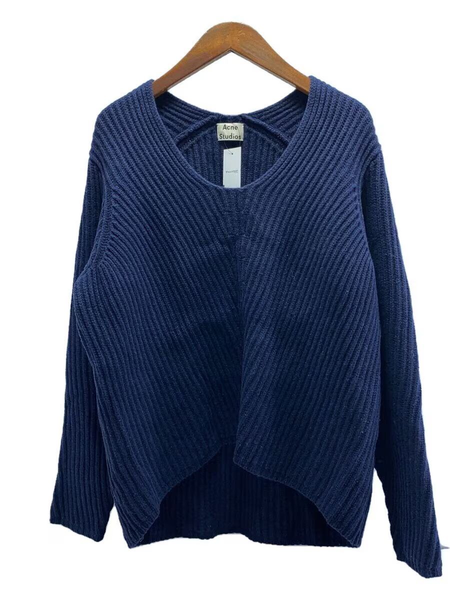 Acne Studios Ribbed Wool Knit Sweater Size US S / EU 44-46 / 1 - 1 Thumbnail