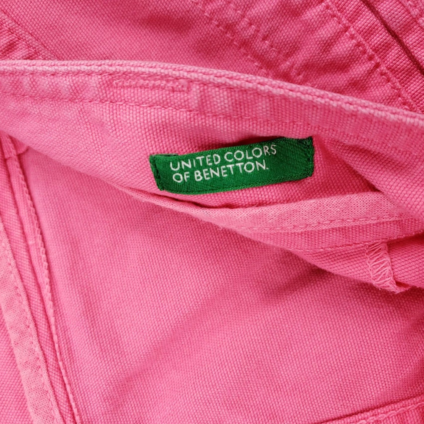 United Colors Of Benetton United Colors of Benetton Skirt Womens Pink Mini Cargo Stretch Casual US 2 38 Size 26" / US 2 / IT 38 - 3 Thumbnail
