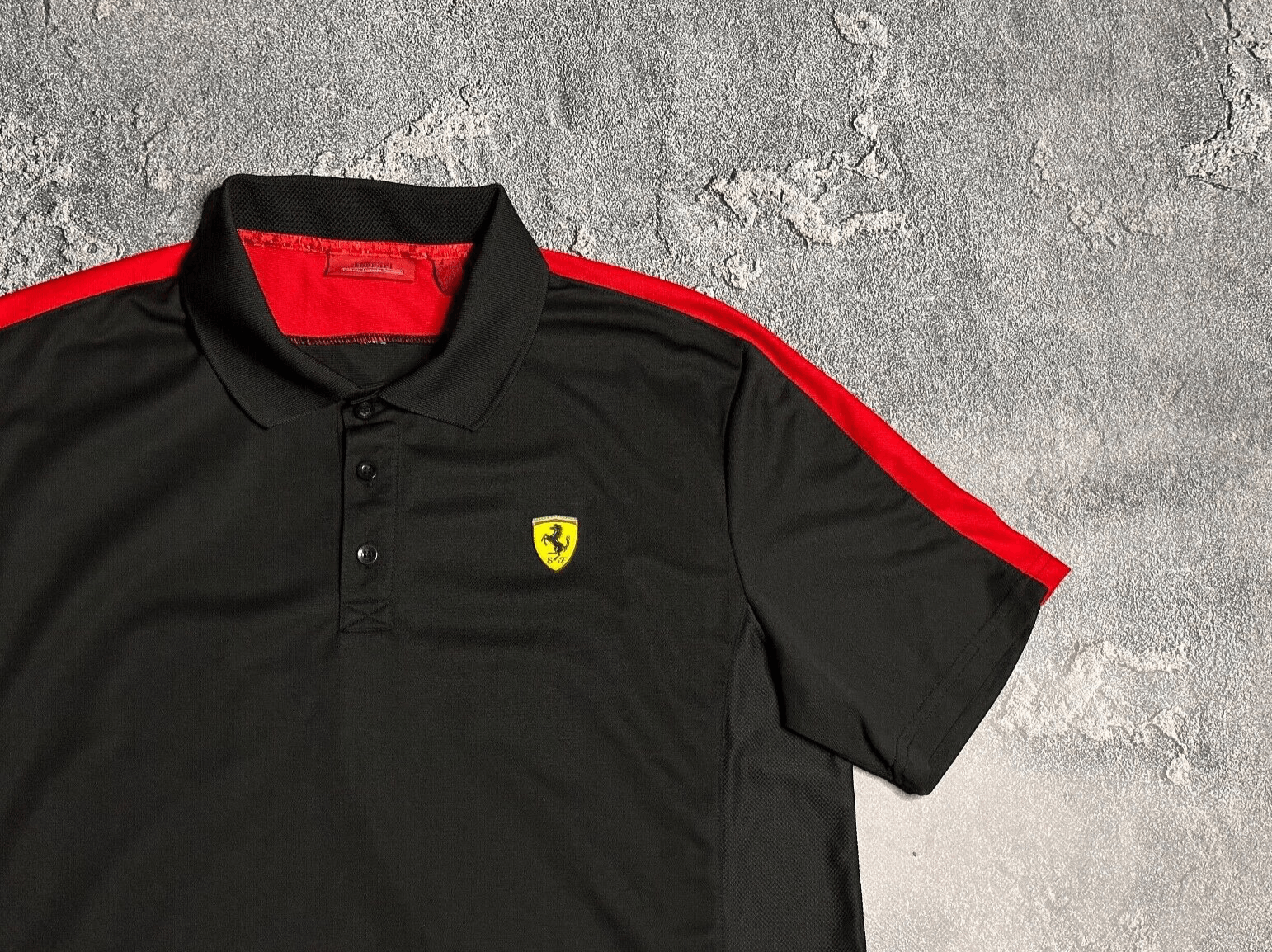 Ferrari Ferrari men's polo L Size US L / EU 52-54 / 3 - 2 Thumbnail