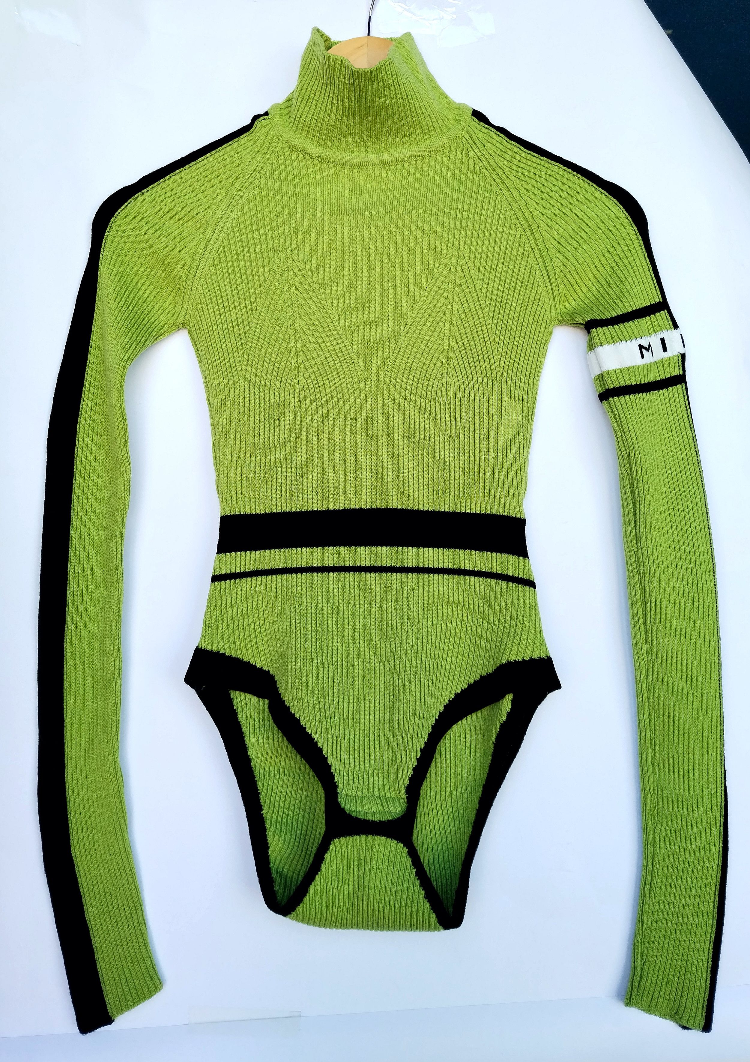 Miista Kasai rib knit bodysuit Size S / US 4 / IT 40 - 1 Thumbnail