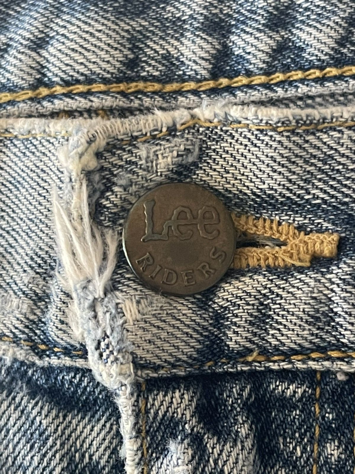 Lee Vintage Lee Riders 8991 Jeans - Made in Japan - Size 35 Size US 35 - 4 Thumbnail