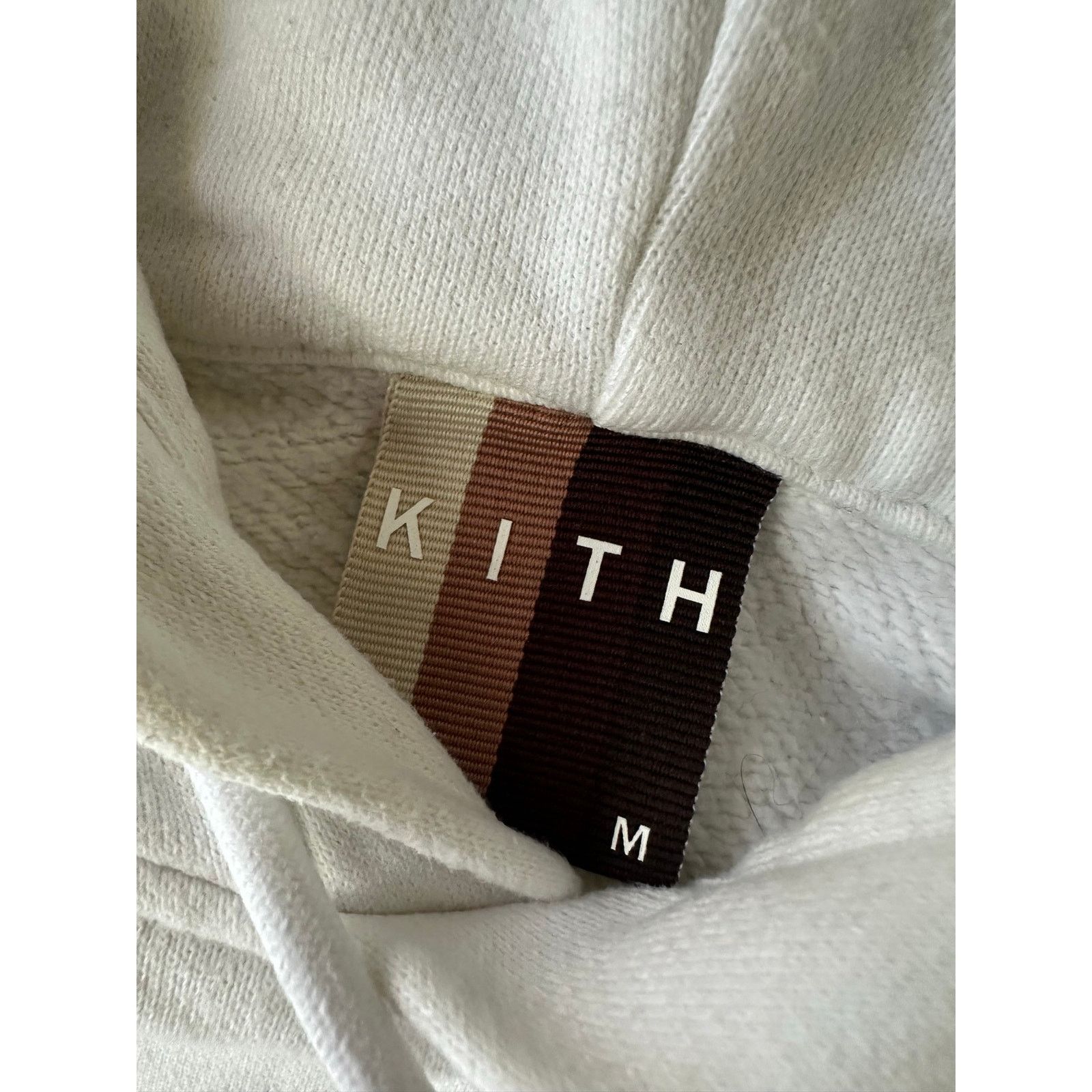 Kith Kith Adam Knit Hoodie White Grey Cable Fleece Sweatshirt M Size US M / EU 48-50 / 2 - 2 Thumbnail