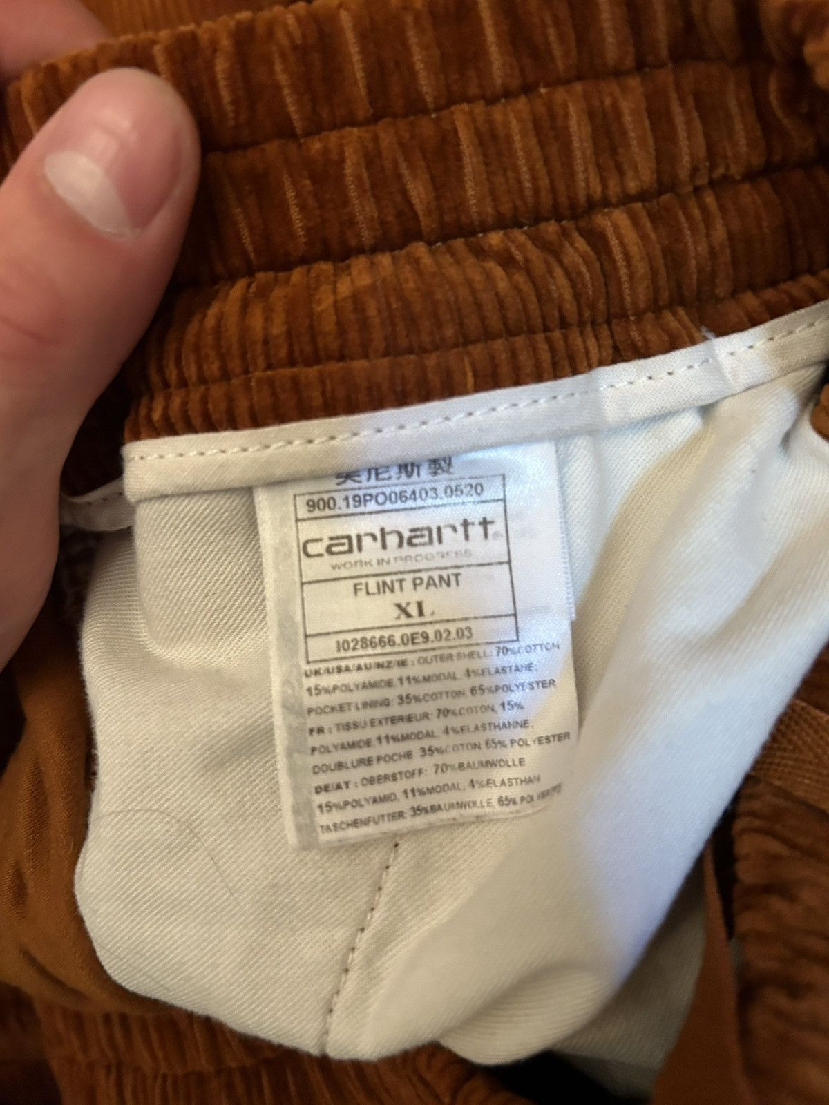 Carhartt Carhartt Corduroy Pants 36x34 Size US 36 / EU 52 - 3 Thumbnail