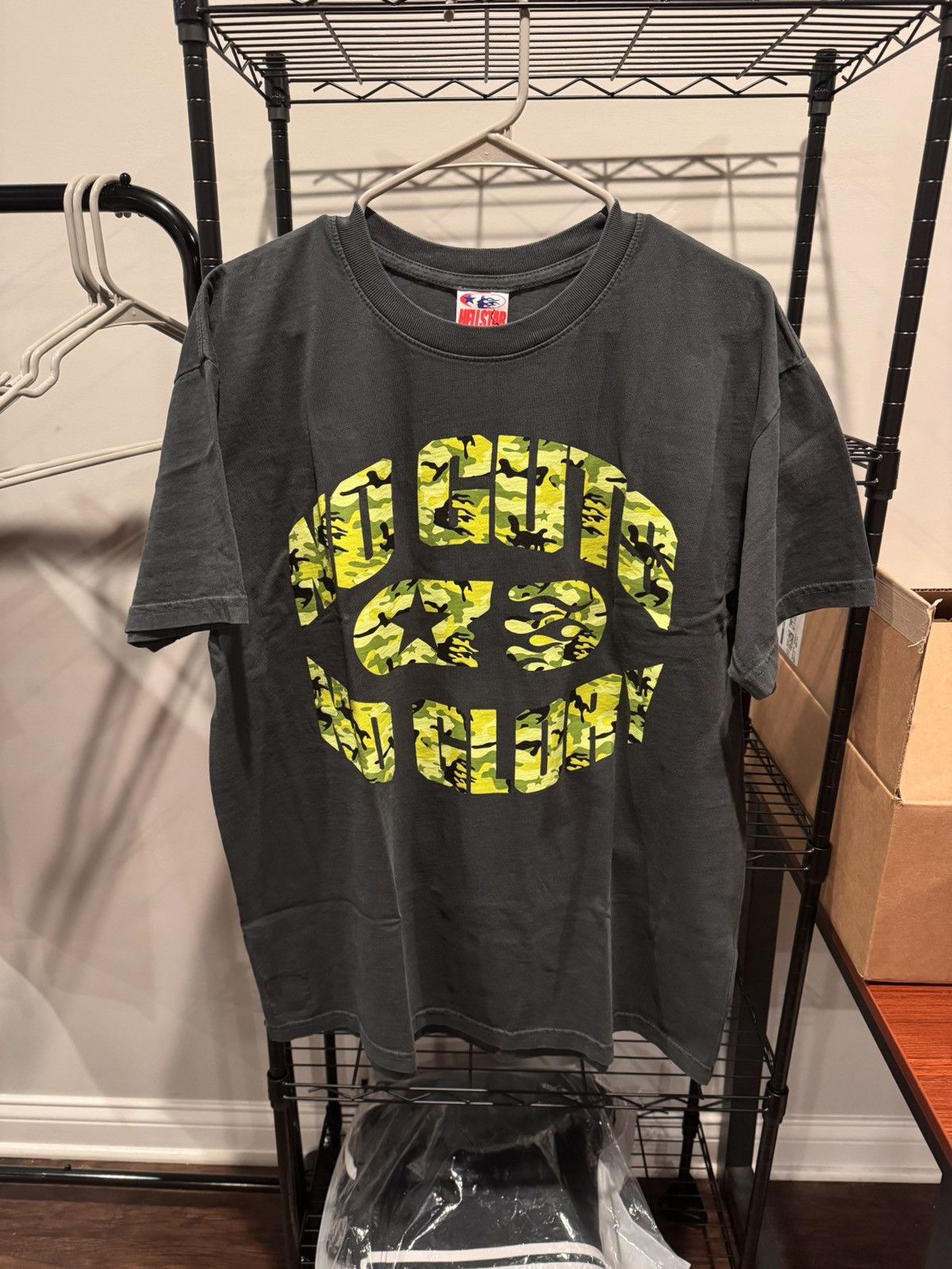 HELLSTAR HELLSTAR “No Guts No Glory!” Camo tee Size US M / EU 48-50 / 2 - 1 Thumbnail