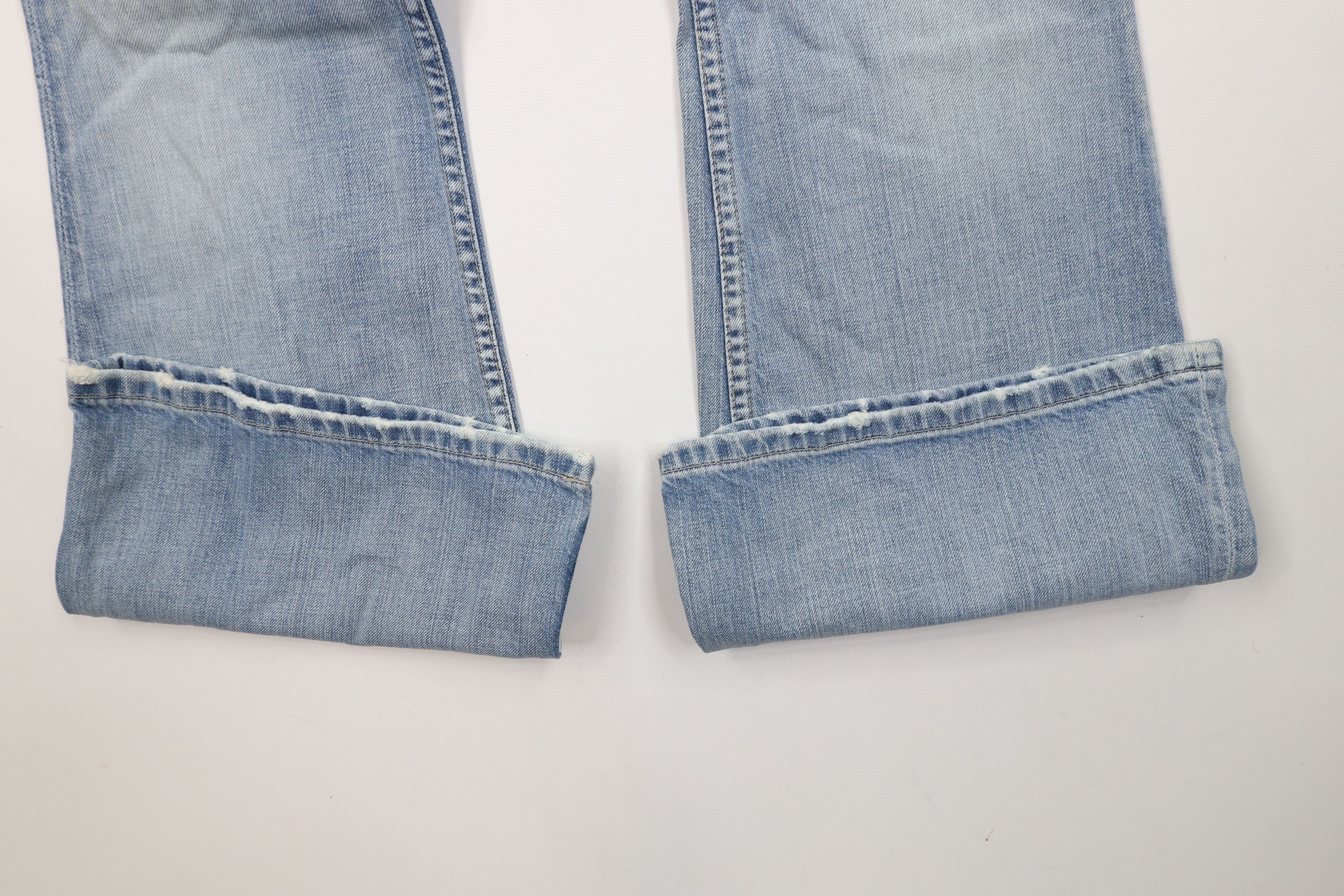 Vintage New Buckle BKE Star Thick Stitch Flared Bell Bottoms Jeans Size 29" - 5 Thumbnail
