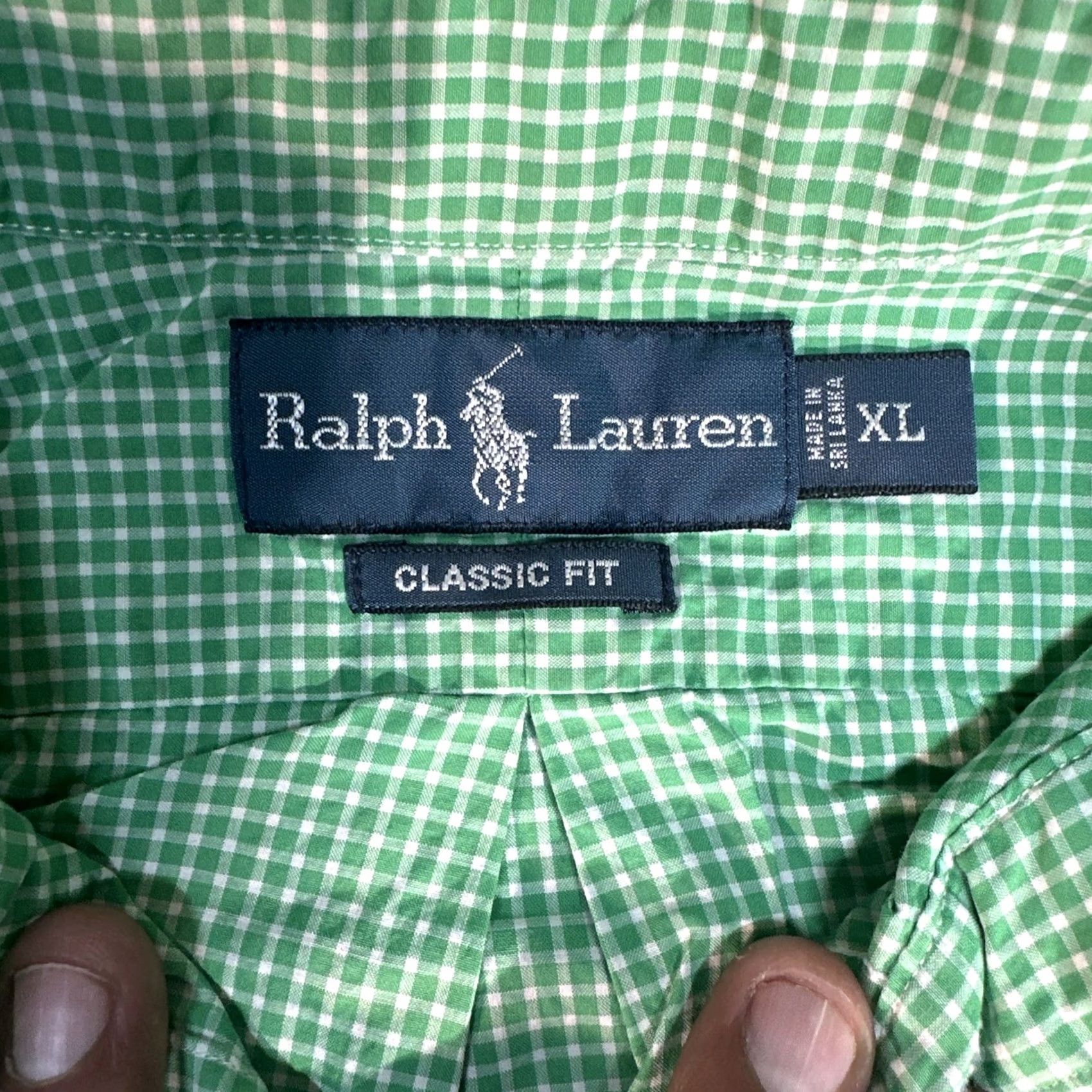Ralph Lauren Ralph Lauren Button-Down XL Shirt Multicolor Plaid Long Sleeve Classic Fit Button-Up Mens Size US XL / EU 56 / 4 - 2 Thumbnail