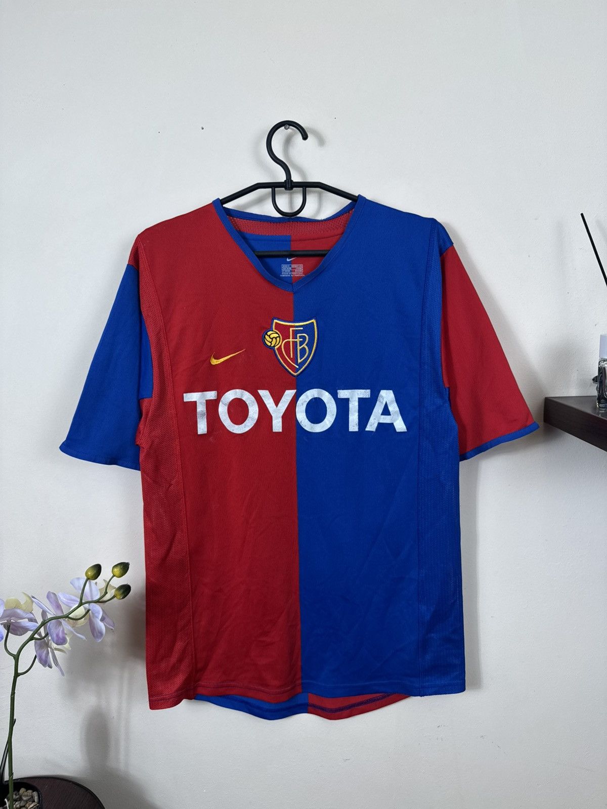 Nike Nike FC Basel Jersey 2002-04 #13 Gimenez Soccer Signature S Size US S / EU 44-46 / 1 - 4 Thumbnail