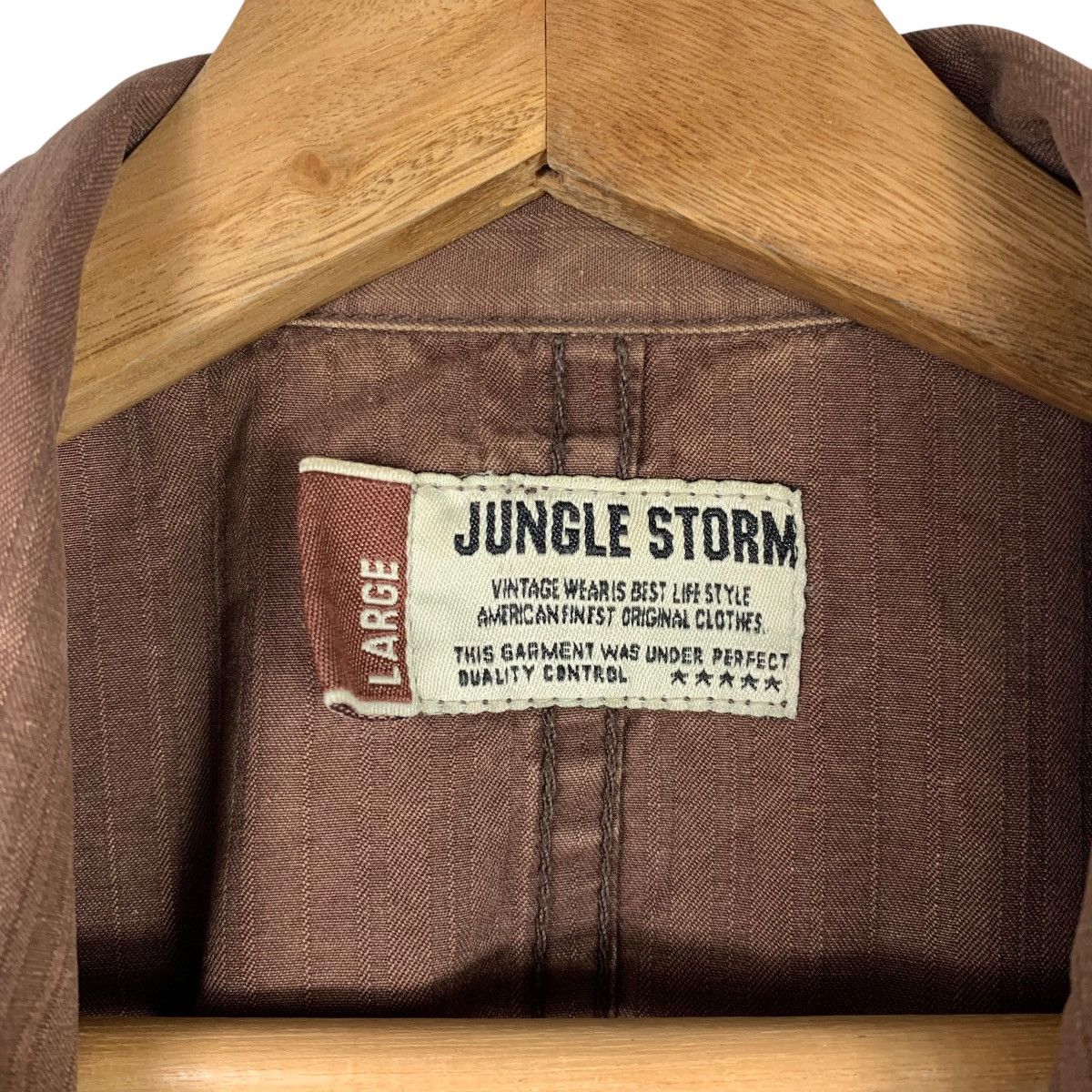 Japanese Brand × Jungles JUNGLE STORM Japanese Brand Casualwear Single Jacket Sweater Size US L / EU 52-54 / 3 - 6 Thumbnail