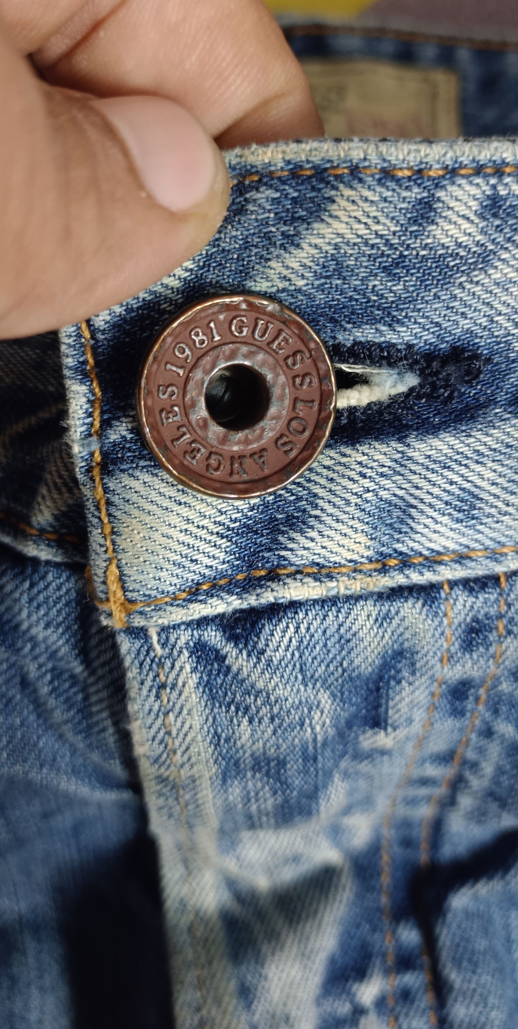 Guess Vintage Guess Los Angeles 1981 GPX305 Denim Size US 37 - 14 Thumbnail