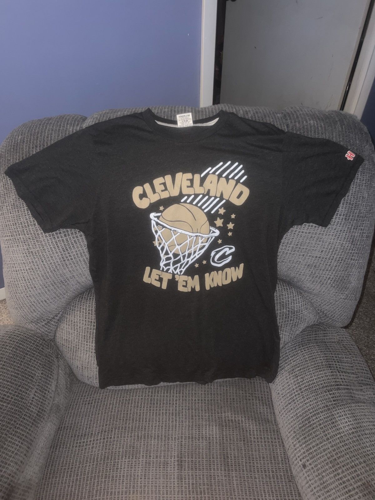 Homage Homage Cleveland Cavaliers Let ‘Em Know Tee Size US L / EU 52-54 / 3 - 1 Thumbnail