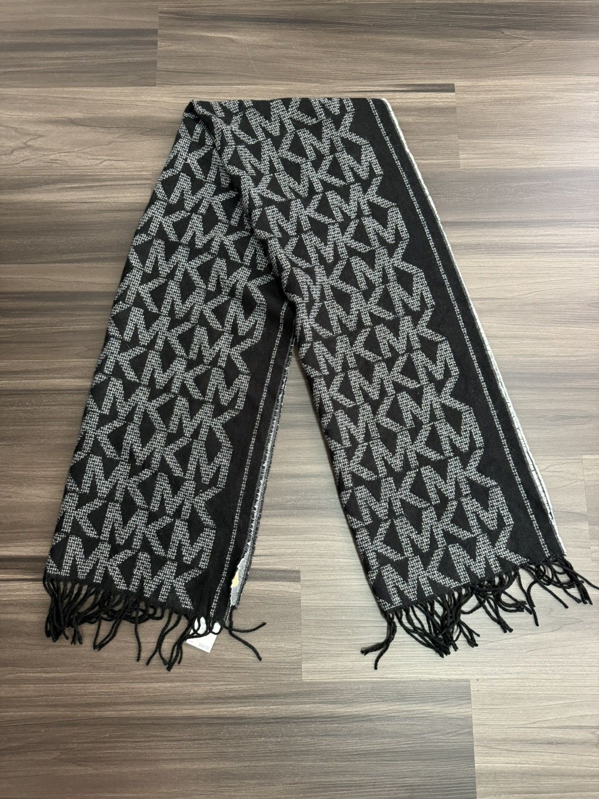 Michael Kors Michael Kors MK Signature Monogram Knit Scarf Wrap MSRP $68 Size ONE SIZE - 1 Thumbnail