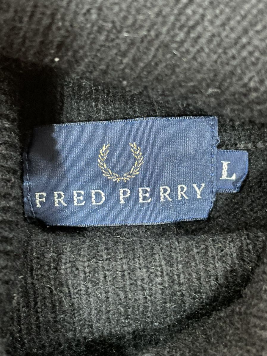 Fred Perry Fred Perry TurtleNeck Sweater Size US L / EU 52-54 / 3 - 6 Thumbnail