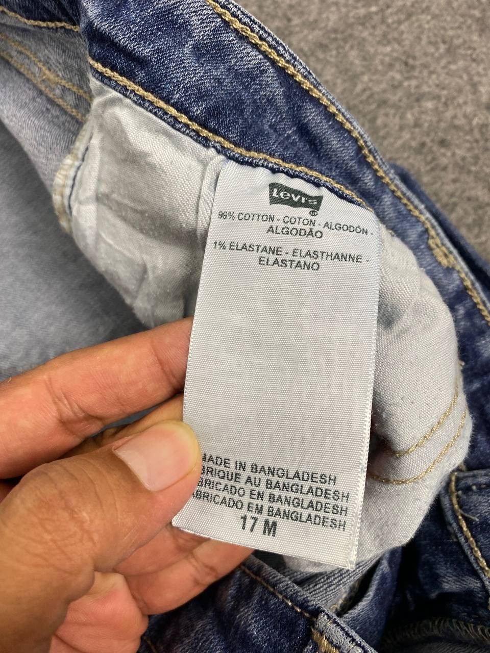 Levi's vintage levis 518 superlow bootcut flare denim nice design Size 37" - 13 Thumbnail