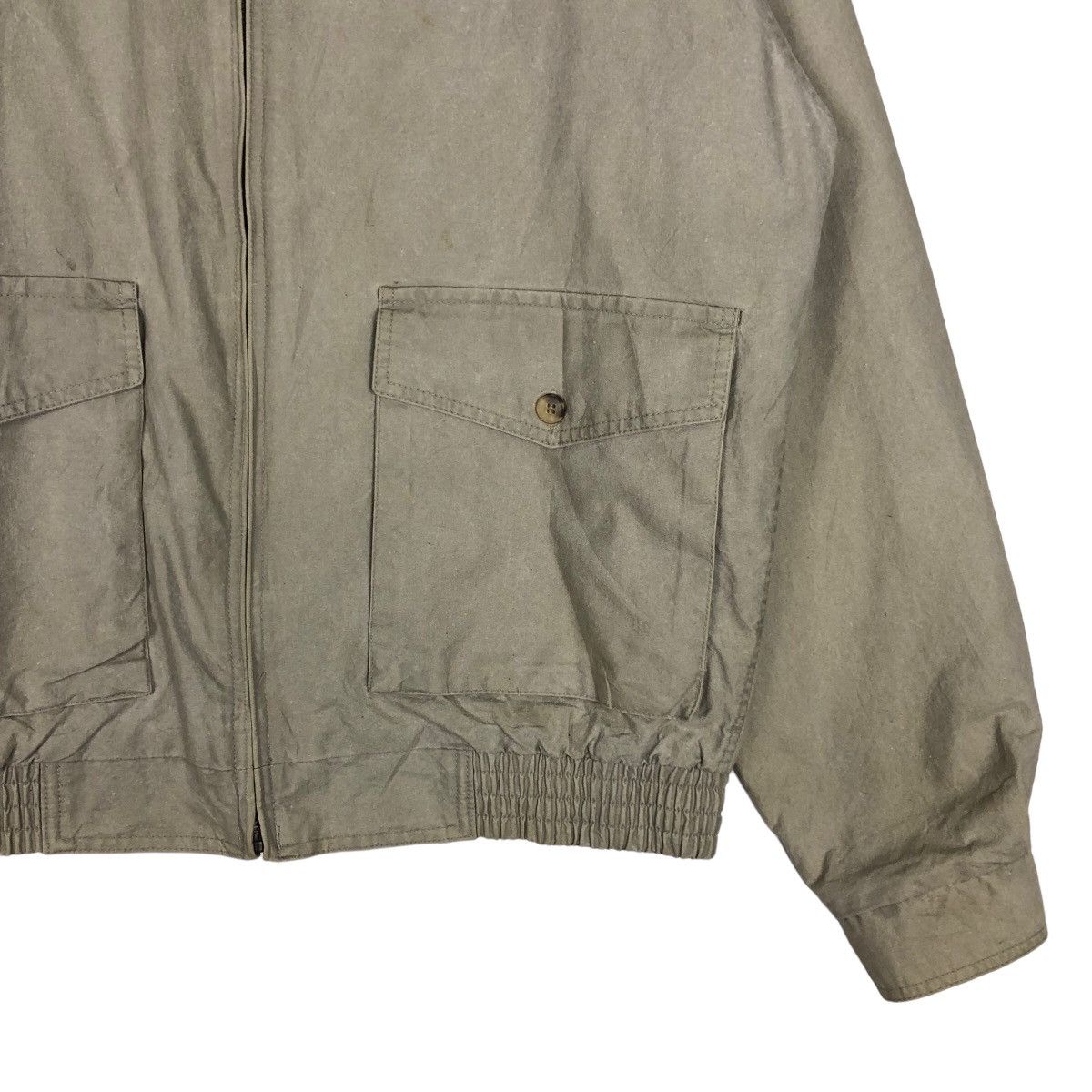 Japanese Brand 🔥90’s Vintage Bomber Jacket Cargo Pocket Worker L.L.Bean Size US M / EU 48-50 / 2 - 5 Thumbnail