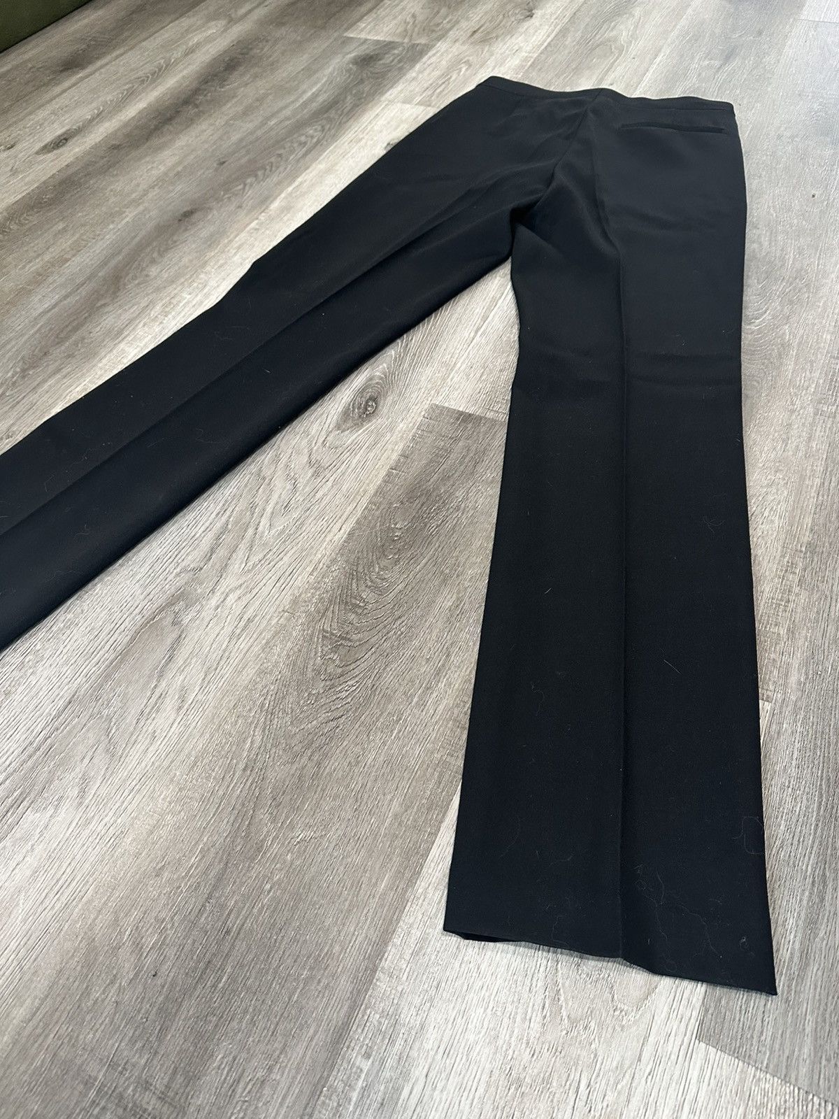 Dior Dior Homme AW03 Luster Runway Tuxedo Pants - Black Size 44L - 11 Thumbnail