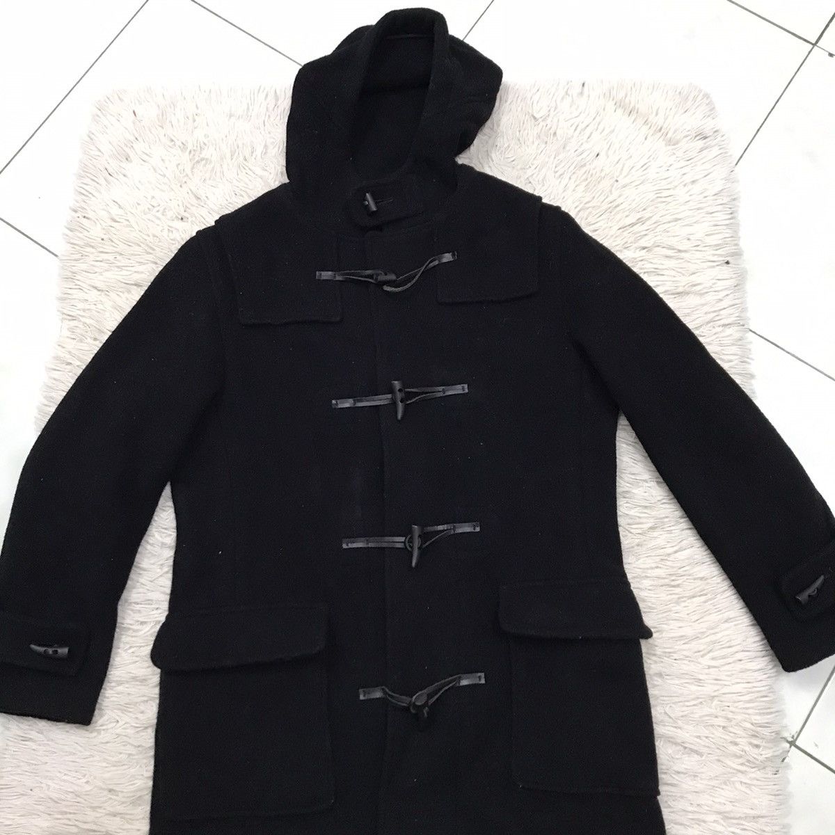 ABAHOUSE VINTAGE ABAHOUSE WOOL DUFFLE JACKET HOODIE Size US M / EU 48-50 / 2 - 8 Thumbnail