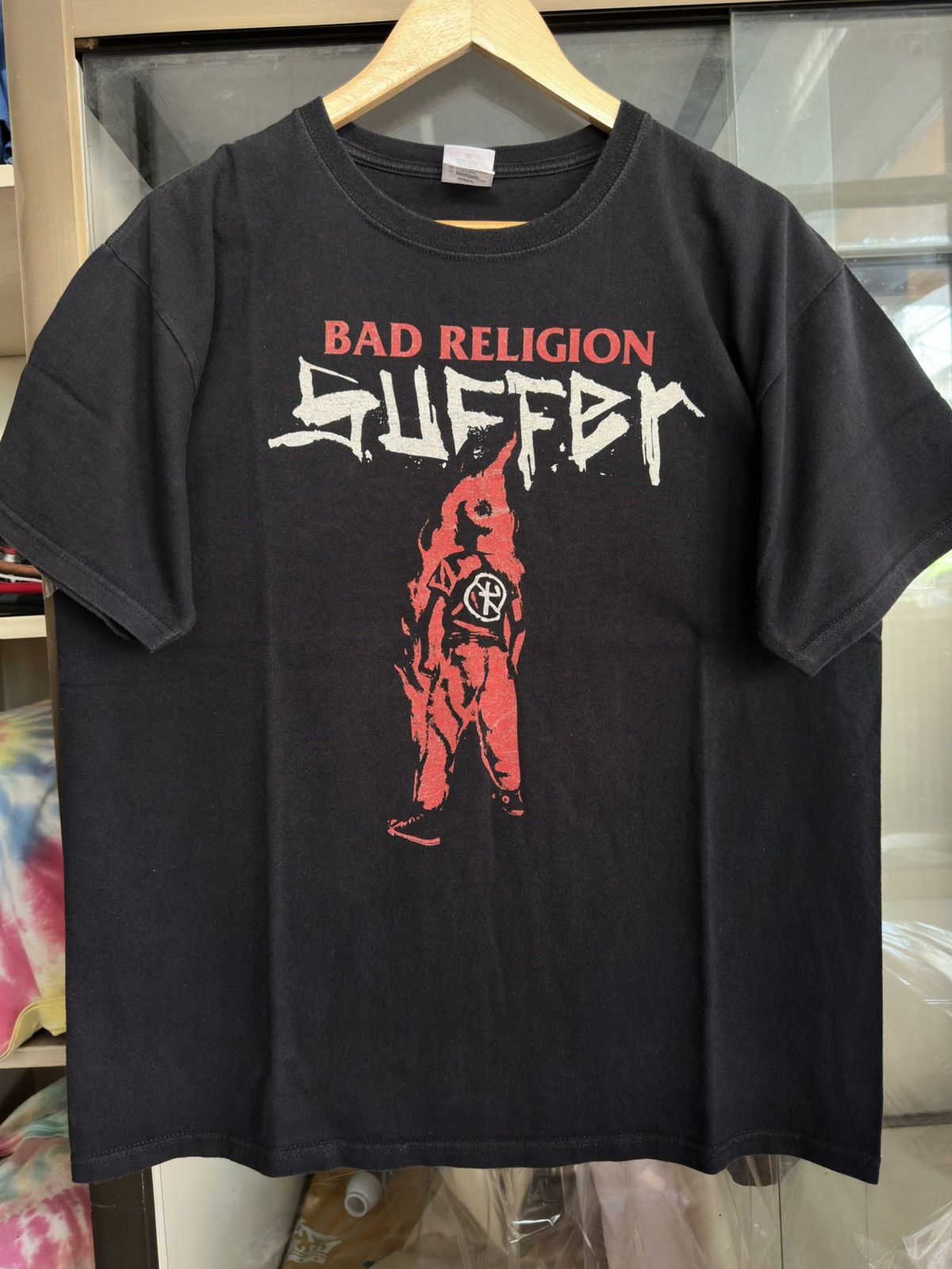 Band Tees Bad Religion Suffer Red Anvil Vintage Shirt Size US L / EU 52-54 / 3 - 1 Thumbnail