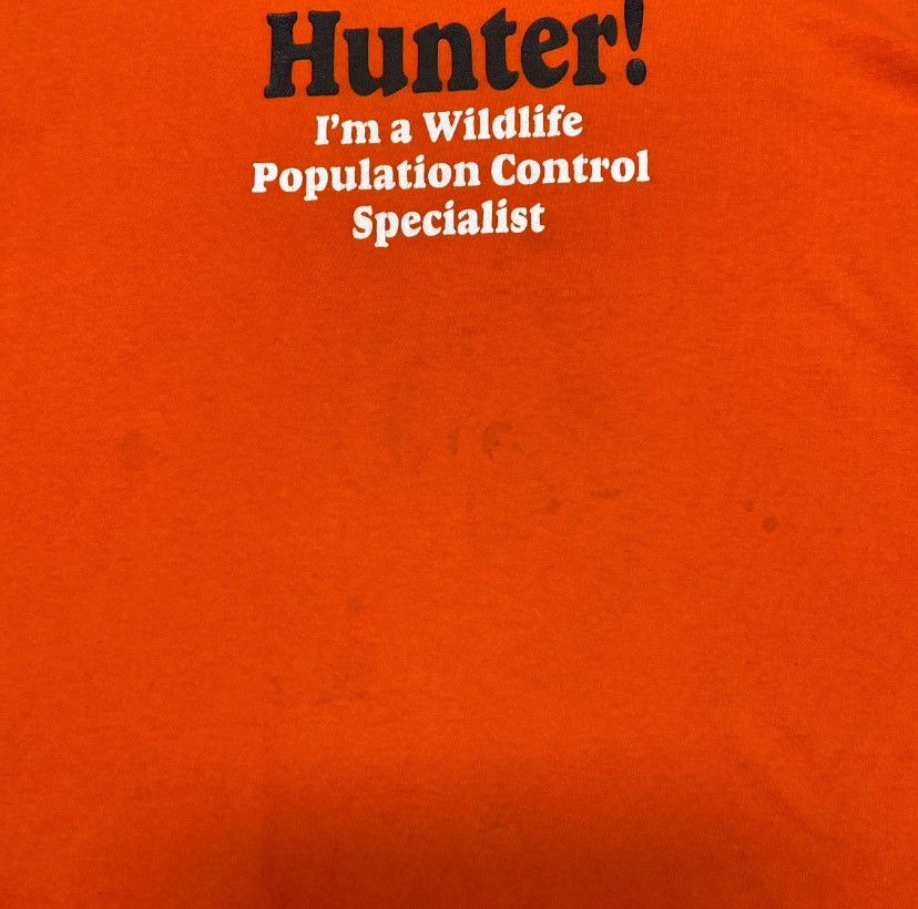Delta Vintage I’m not a hunter wildlife control specialist T-shirt Size US L / EU 52-54 / 3 - 3 Thumbnail