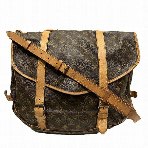 Louis Vuitton Louis Vuitton Louis Vuitton Saumur 43 Monogram Shoulder Bag Canvas Shoulder Bag M42252 Size ONE SIZE - 1 Thumbnail