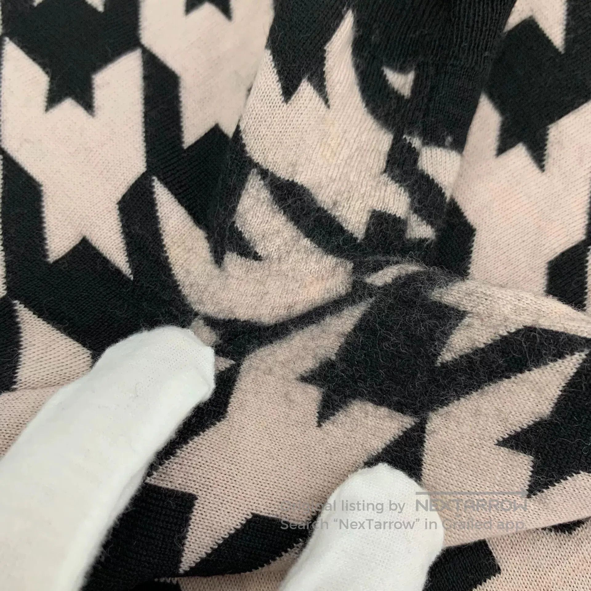 Dior Christian Dior Houndstooth Cotton T-shirt. Size US M / EU 48-50 / 2 - 9 Thumbnail