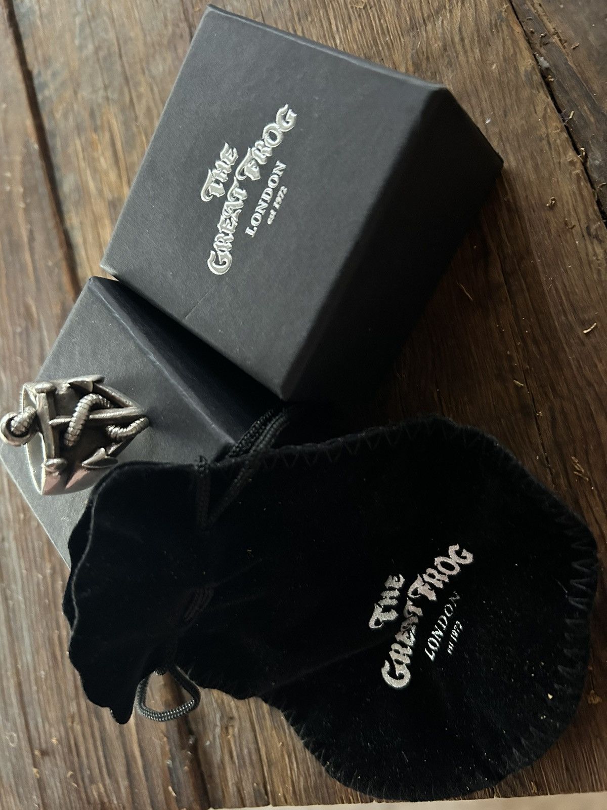 The Great Frog TGF Anchor ring Size 40 - 1 Thumbnail