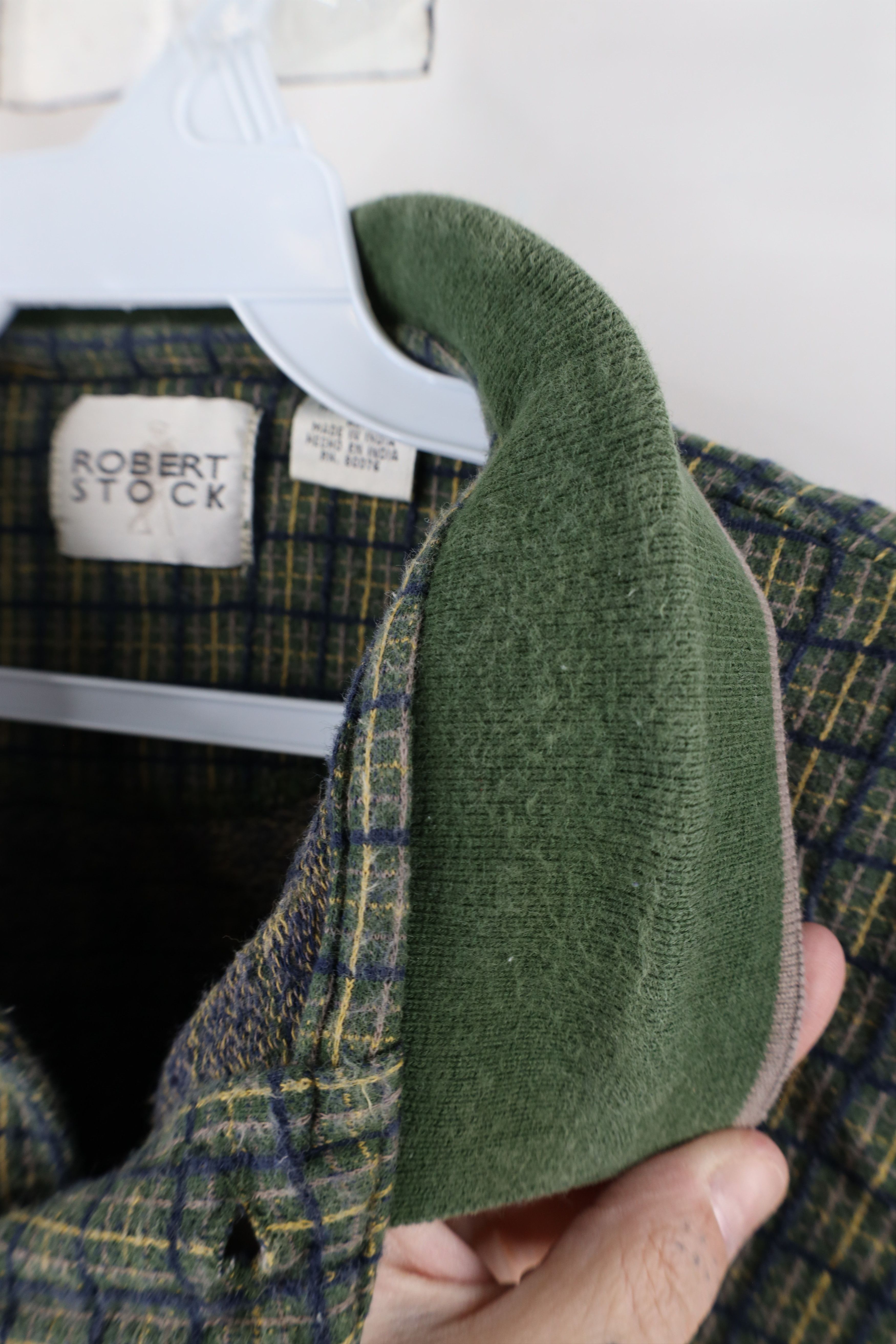 Vintage Vintage 90s Streetwear Checkered Knit Collared Polo Shirt Size US L / EU 52-54 / 3 - 9 Thumbnail