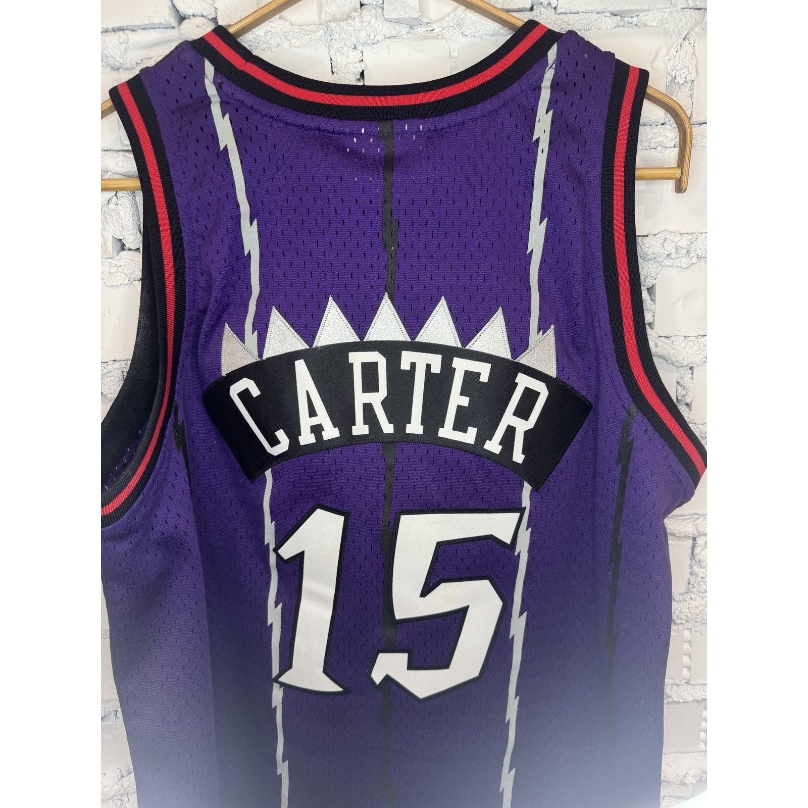 Mitchell & Ness Toronto Raptors Jersey XL NBA Basketball Vince Carter Retro Size US XL / EU 56 / 4 - 6 Thumbnail