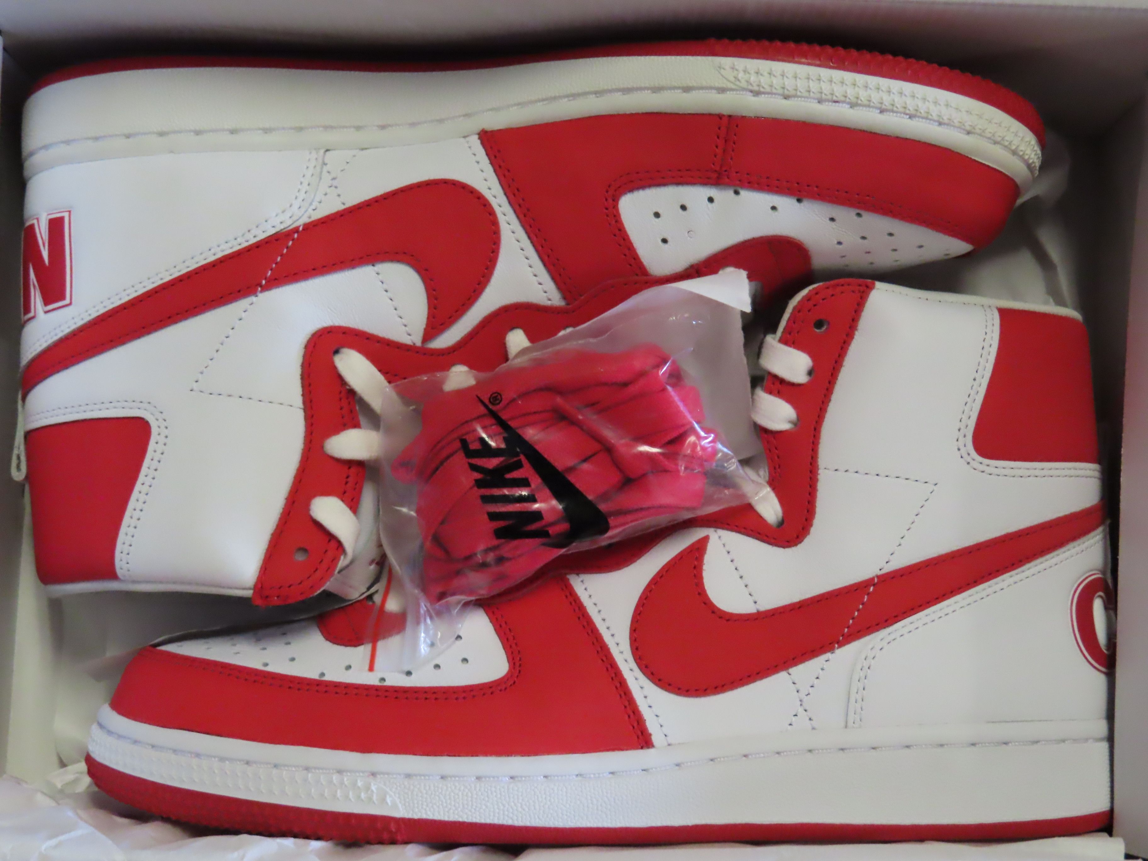 Comme des Garcons × Nike Nike Terminator High SP Comme des Garcons Homme Plus Red Size US 11 / EU 44 - 4 Thumbnail