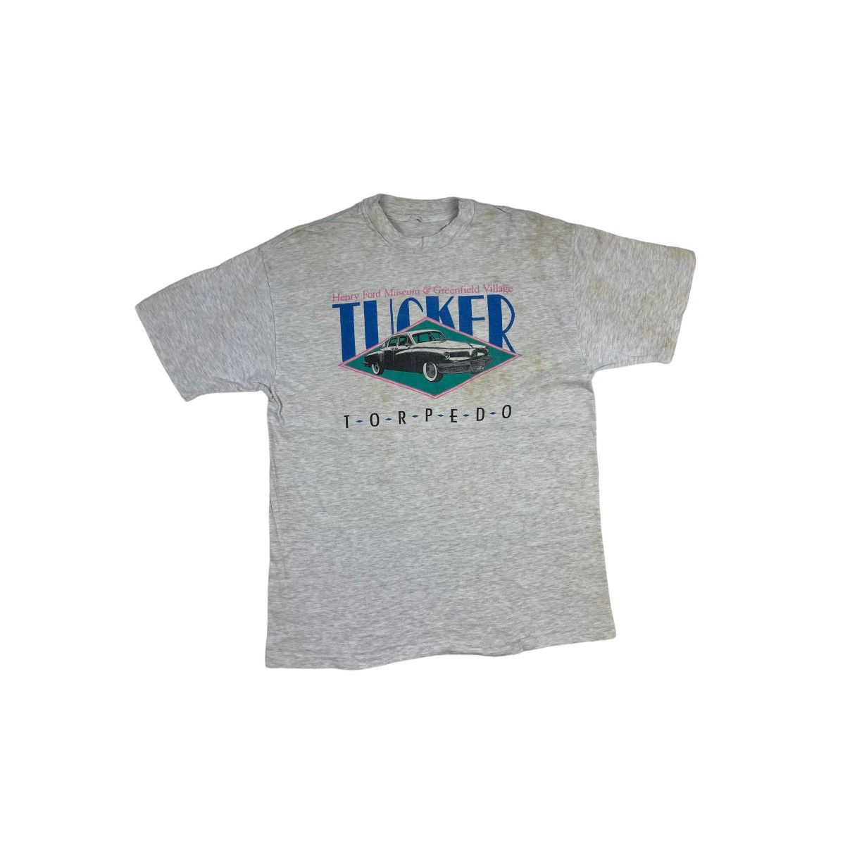 Vintage Vintage 80s Tucker Torpedo Tuck 48 Promo Tee Size US M / EU 48-50 / 2 - 1 Thumbnail