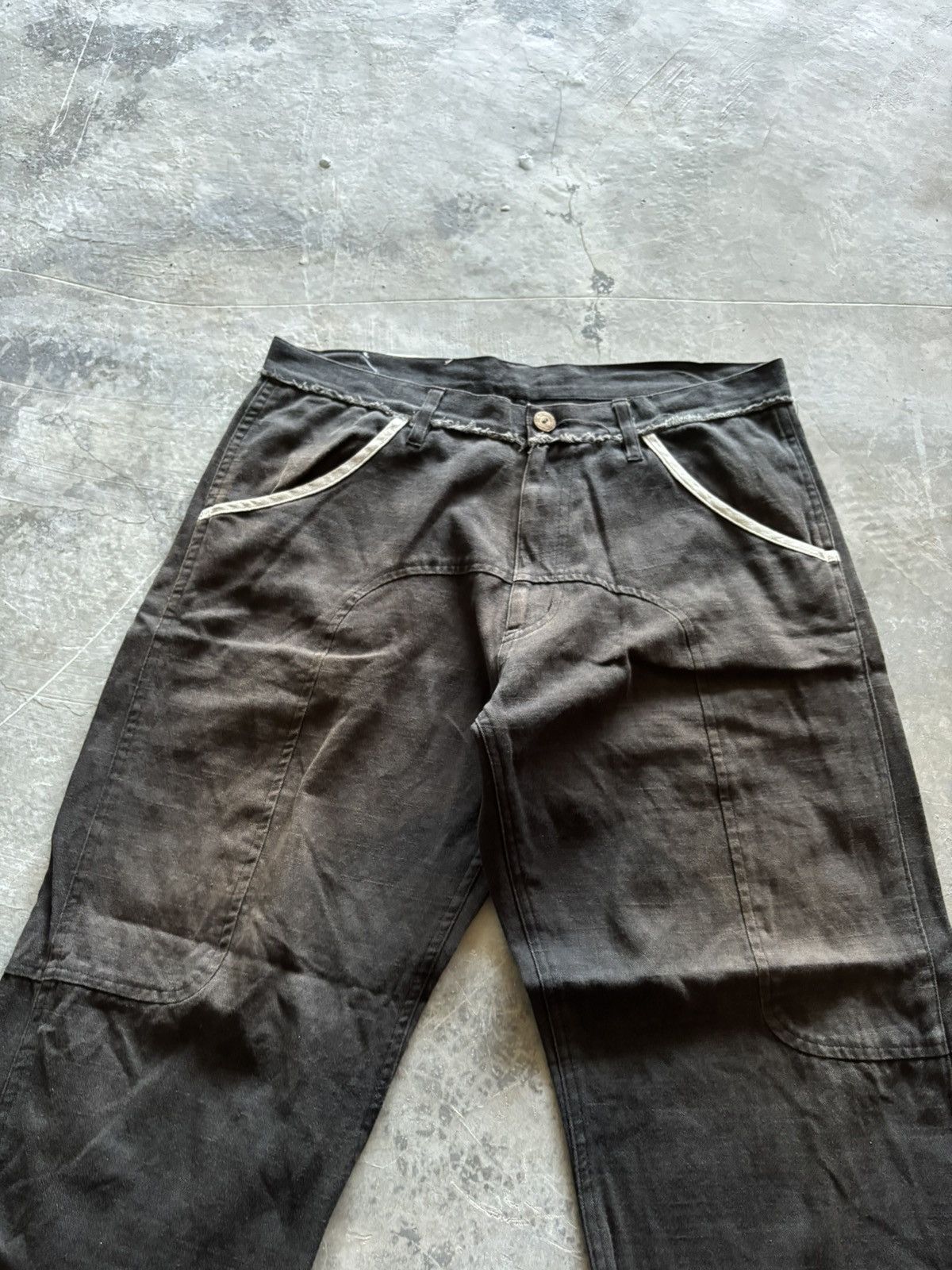 Sifury SIFURY japanese pant faded kapital style Size US 32 / EU 48 - 2 Thumbnail