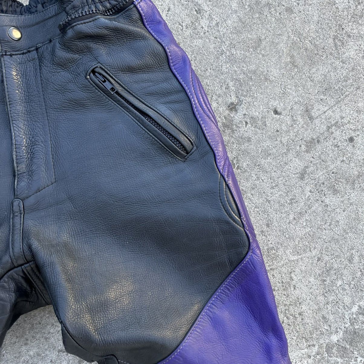 Vintage Vintage Moto Leather Pants Size 52 Style USA 00s Size US 36 / EU 52 - 4 Thumbnail