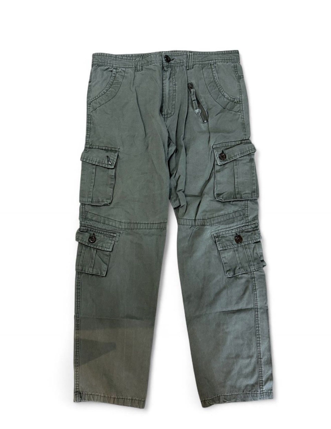 Vintage Vintage Military Multi Pocket Cargos Size US 36 / EU 52 - 1 Thumbnail