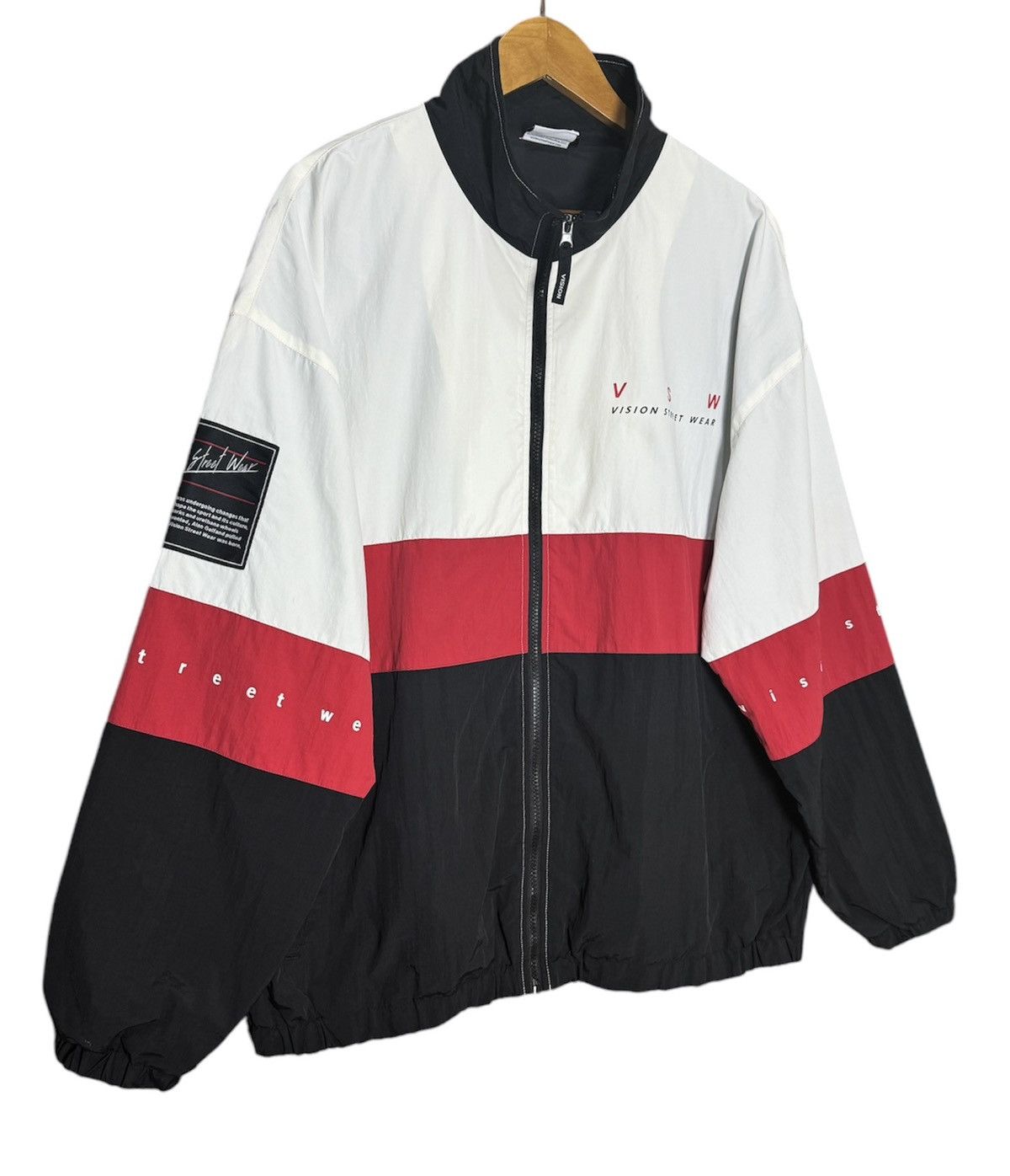 Vision Streetwear Vision Street Wear Oversize Back Logo Nylon Jacket Size US L / EU 52-54 / 3 - 3 Thumbnail