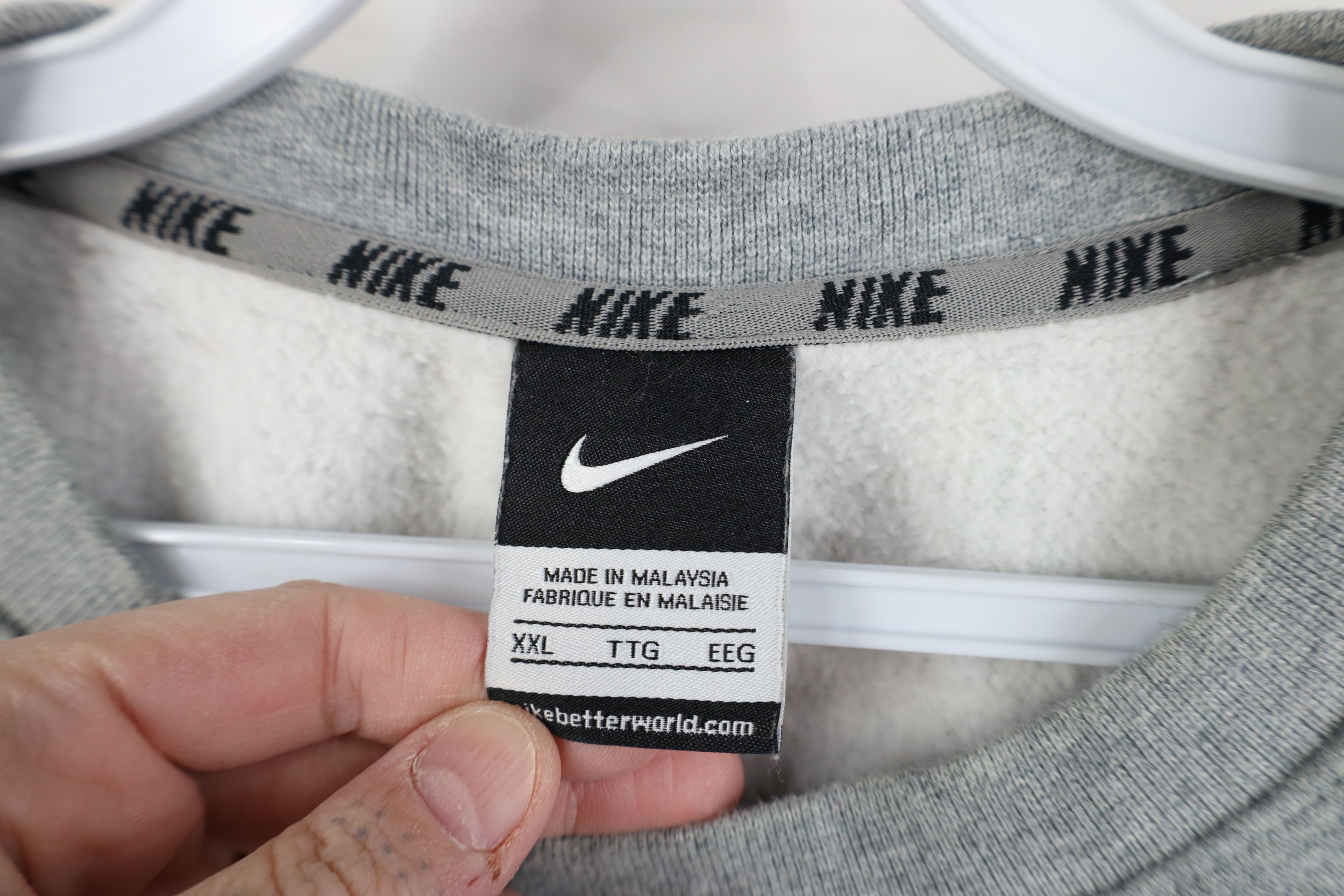 Nike Nike Spell Ohio State University Crewneck Sweatshirt Gray Size US XXL / EU 58 / 5 - 11 Thumbnail
