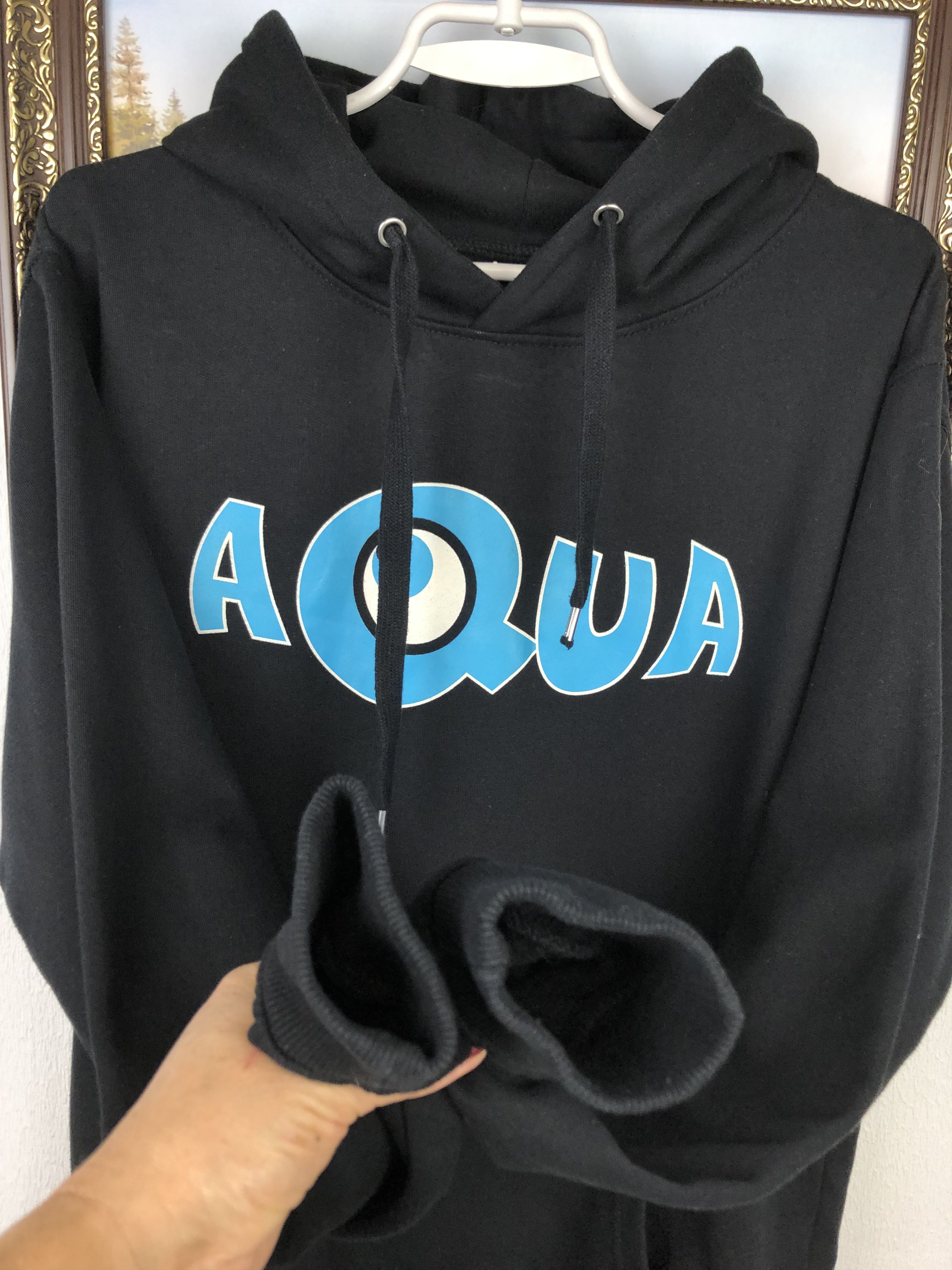 Band Tees Vintage Aqua Baby Girl Band Hoodie Jacket Rare Over Print Size US L / EU 52-54 / 3 - 4 Thumbnail