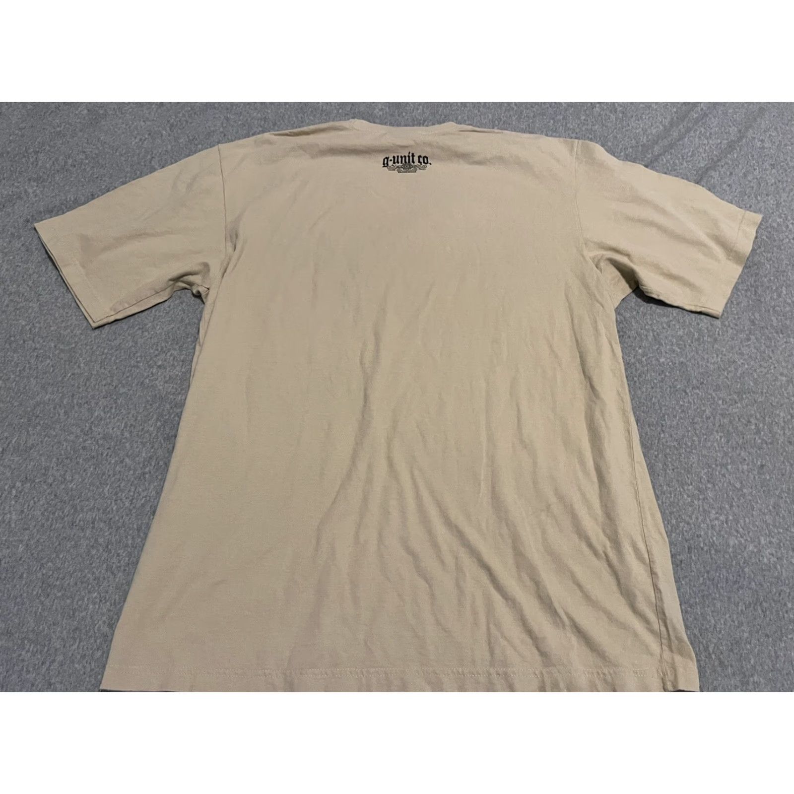 Vintage G-Unit G Unit Tools Of The Trade Aztec Shirt 50 Cent Game Hip Hop Mens XL T-Shirt Short Sleeve Beige Cotton Shirt Mens XL Hip Hop Size US XL / EU 56 / 4 - 5 Thumbnail