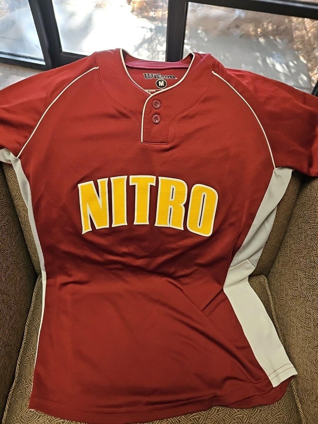 Nike Wilson Dri-Fit Indiana Nitro Maroon #21 Jersey sz M Size US M / EU 48-50 / 2 - 1 Thumbnail