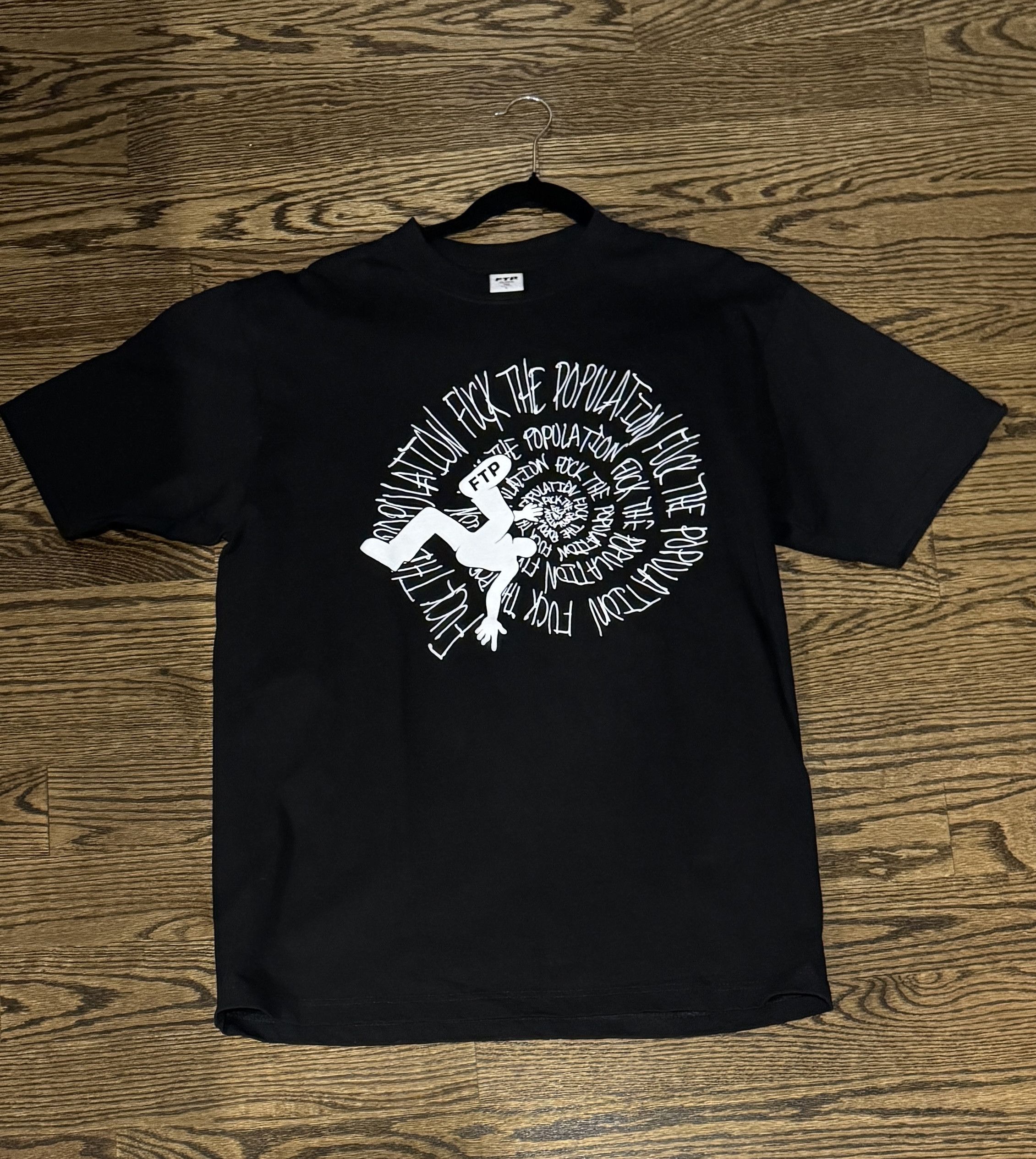 Deals FTP + Thrasher Skategoat Tee- Black