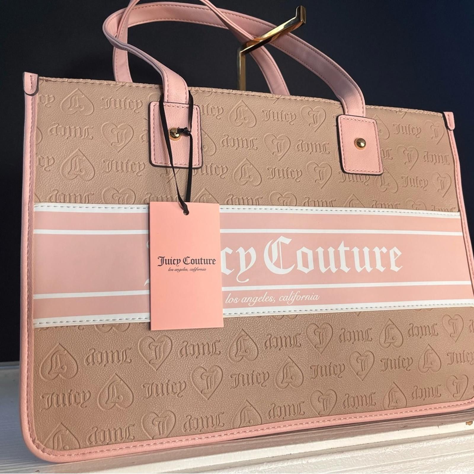 【JUICY COUTURE】アイリス トートバッグ juicy-couture-gnawed-blue-