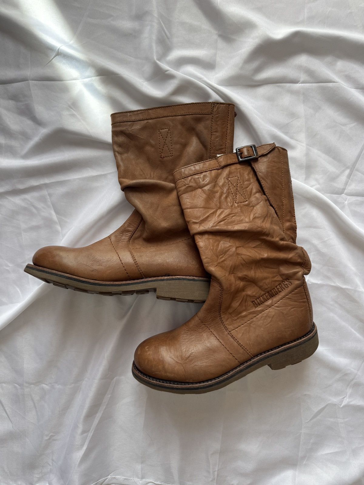 Dirk Bikkembergs Dirk Bikkembergs Vintage Brown Leather Ankle Boots Size US 8 / IT 38 - 2 Thumbnail