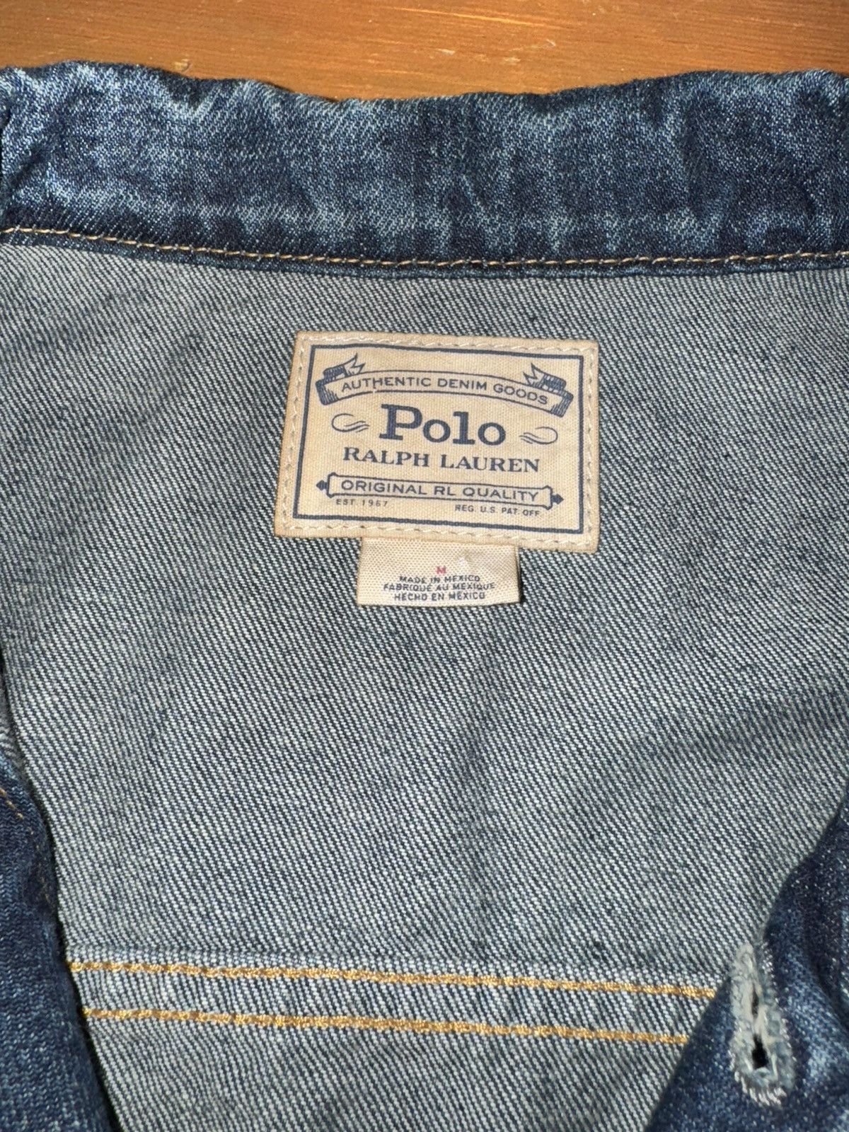Polo Ralph Lauren Polo ralph lauren vintage style denim jacket unworn Size US M / EU 48-50 / 2 - 5 Thumbnail