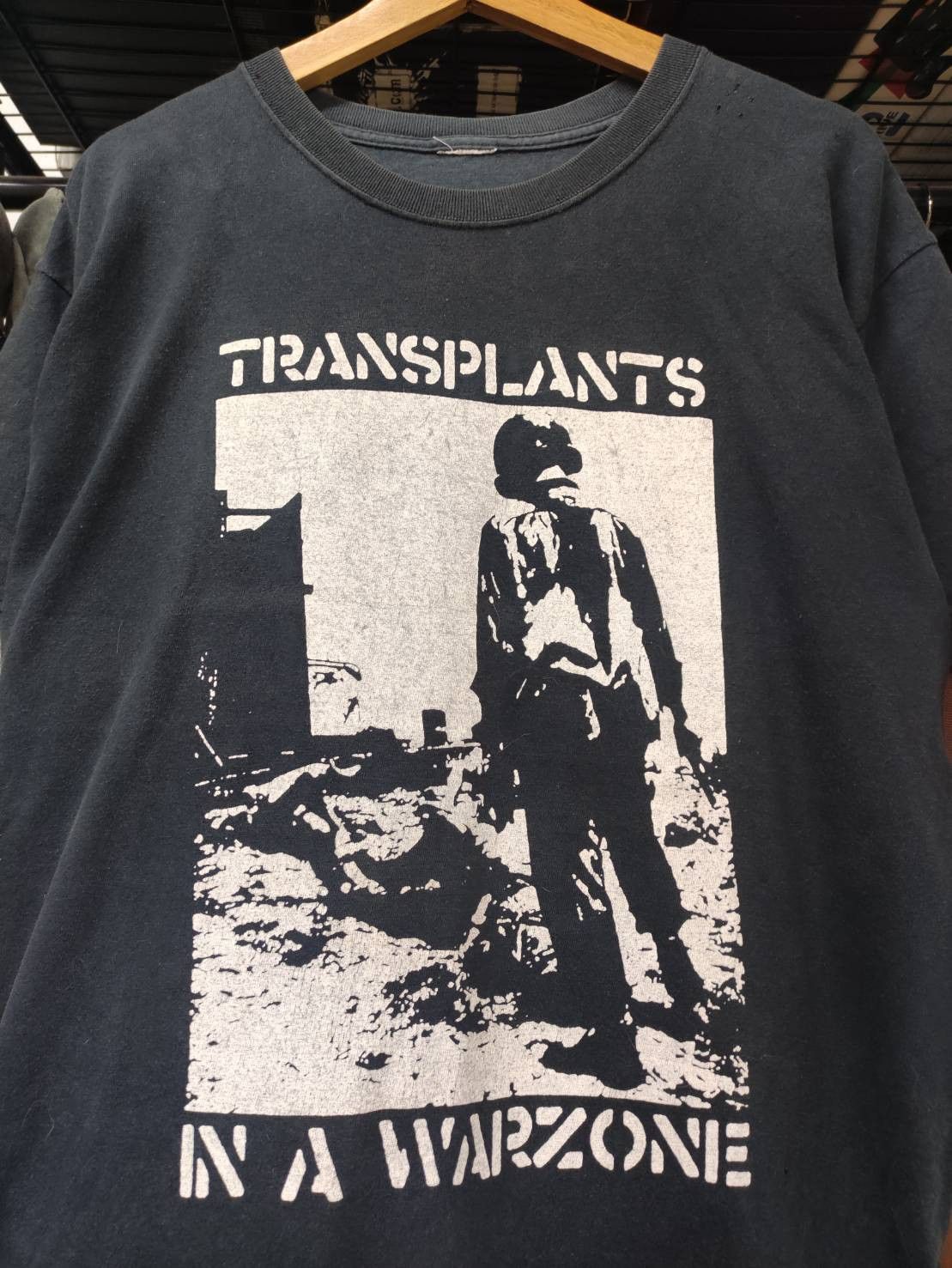 Band Tees Transplants " In a Warzone " Album Promo T-Shirt Size US L / EU 52-54 / 3 - 1 Thumbnail