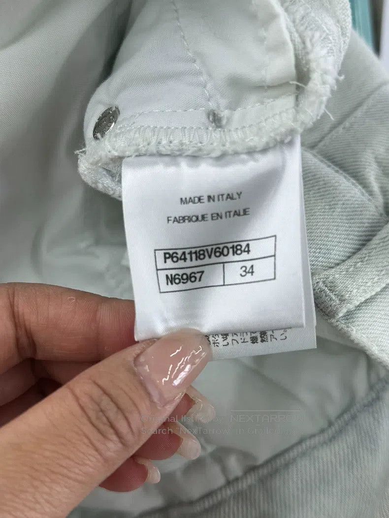 Chanel Chanel Light blue jeans and trousers Size 42" / US 20 - 5 Thumbnail