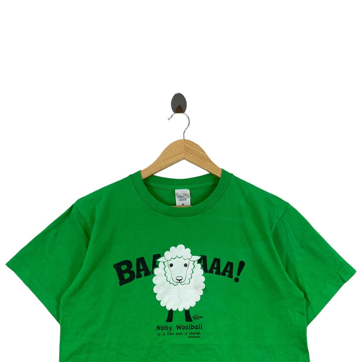 Japanese Brand NOISY WOOLBALL Sheep Print Animaniac Japanese Brand Green Size US M / EU 48-50 / 2 - 2 Thumbnail