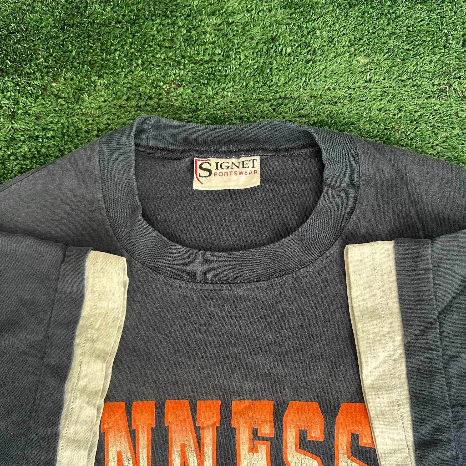 NCAA Vintage 90s UT Tennessee Volunteers T-Shirt Single Stitch Un Size US XL / EU 56 / 4 - 4 Thumbnail