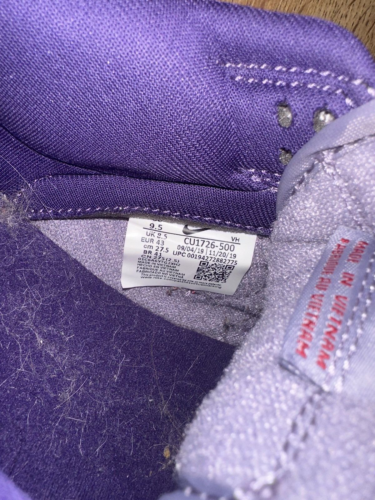Nike Dunk Low Plum Size US 9.5 / EU 42-43 - 6 Thumbnail