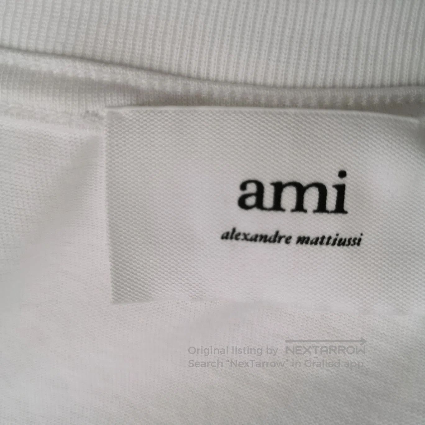 Louis Vuitton AMI Paris L Cotton Heart Logo Crew Neck T. Size US XS / EU 42 / 0 - 1 Thumbnail