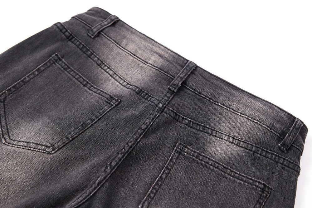 Vintage American street washed distressed multi-pocket flared jeans Size US 32 / EU 48 - 5 Thumbnail