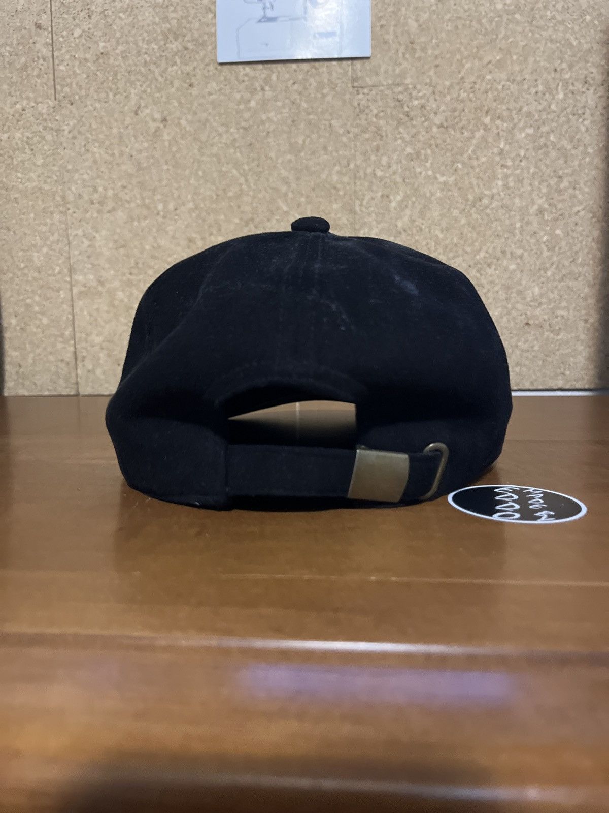 Adam Small Adam Small suede logo hat Size ONE SIZE - 2 Thumbnail